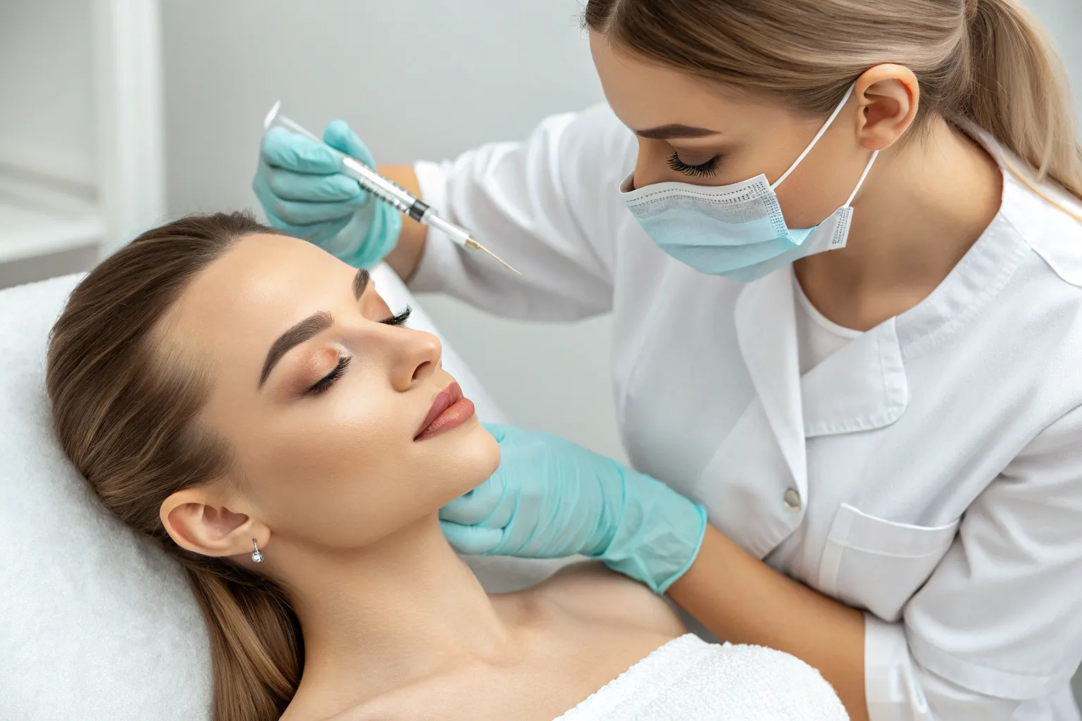 فواید بوتاکس برای کاهش خطوط چین و چروک صورت