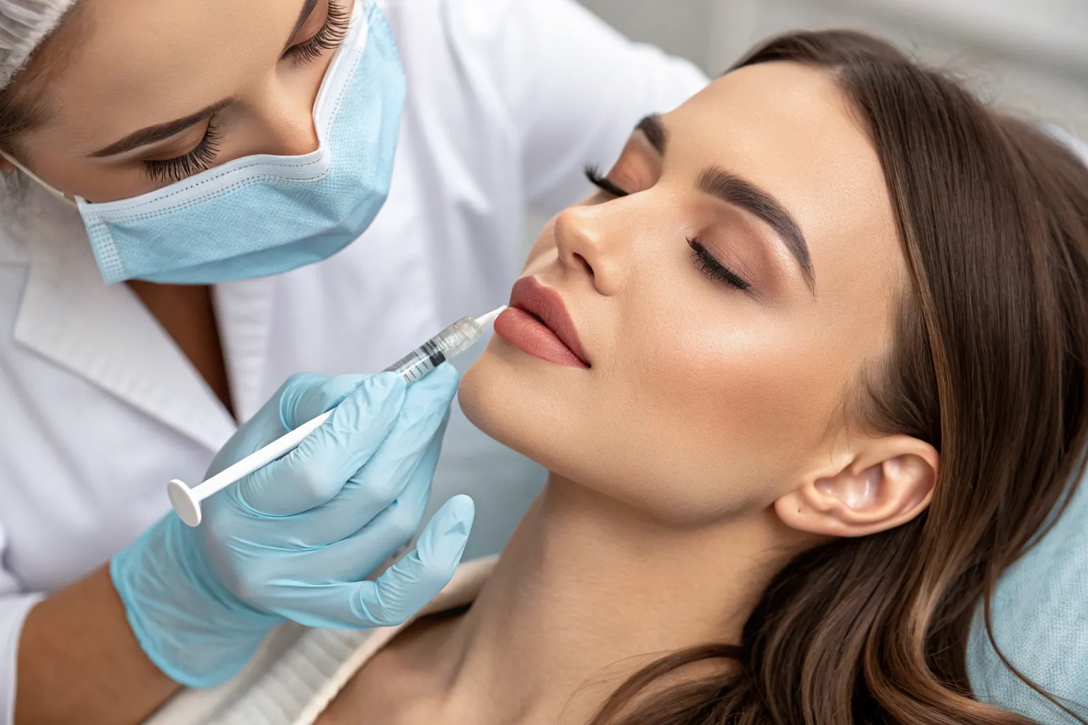 ژل تزریقی برای حجم‌دهی به لب و گونه