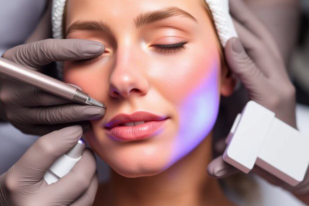 فواید لیزر برای کاهش جوش و لکهای صورت