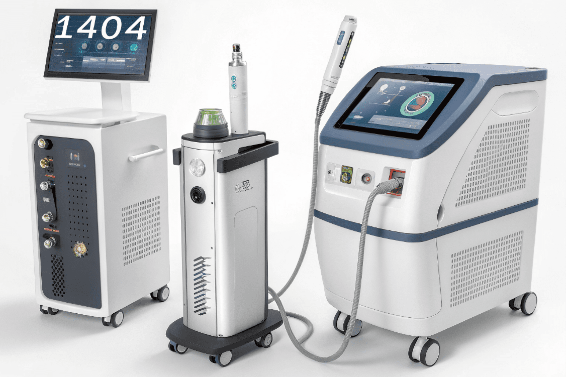 بهترین دستگاههای لیزر سال ۱۴۰۴ برای کلینیک