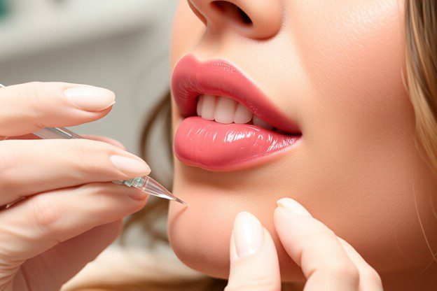 ژل تزریقی برای حجم‌دهی به لب و گونه