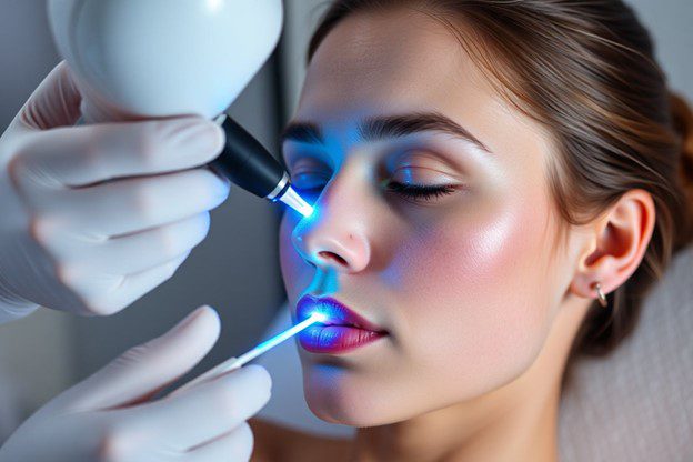 فواید لیزر برای کاهش جوش و لکهای صورت